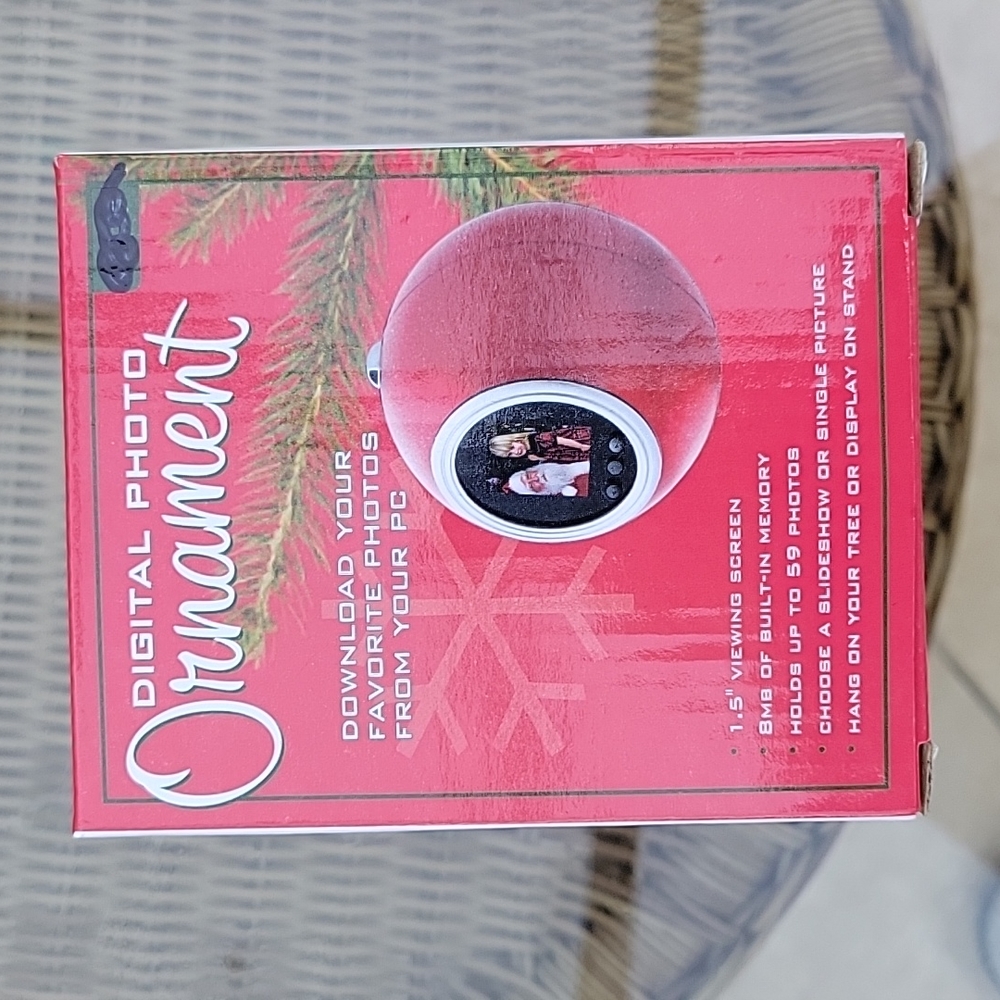 Digital photo ornament